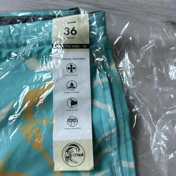 O'Neill O'RIGINALS CRUZER 18" BOARDSHORTS Size 36 waist NWT‎ and in packaging - Picture 7 of 8